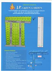 Approved Plot for sale in Jemi J.P.Green Garden at Padappai.