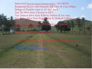 Approved Plots for sale at Melmaruvathur.