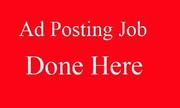   Free Ad posting jobs without any investments