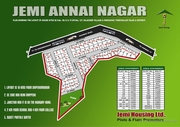 DTCP Approved plot sale in Jemi Annai Nagar at Mappedu.  