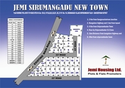 Residential plots for sale in Sirumangadu Newtown at Sriperumbudur.