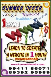 Learn to create a website in one month