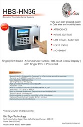 Biometric time attendance system in chennai