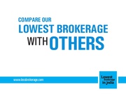 Lowest Brokerage in India | Cheapest Brokerage in India