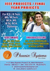 GSM Based Projects for Engineering Students in Chennai.