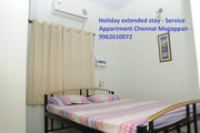 Holiday extended stay,  Service Appartment Mogappair