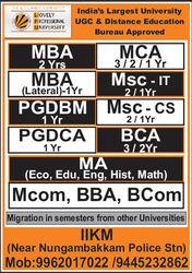 MBA Part Time distance education