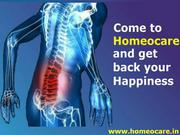 Chronic Low Back pain Can be cured through Homeopathy