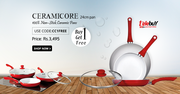 Buy 1 Get 1 Free -Ceramicore Pan 