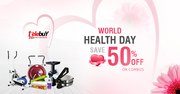 World Health Day Offers!! Save 50% on combos! - Tbuy.in