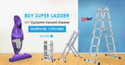 Buy Super Ladder Get Cyclumm Vacuum Cleaner Worth Rs.7995 Free