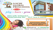  Learn & Grow with Aachi Global Preschool !