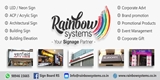 Rainbow Systems – Sign Board Manufactures & Promotion products