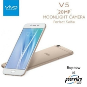 Shop Vivo v5 mobiles with right budget on Poorvika mobiles