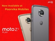 Best deal of Moto z2 play mobiles now at poorvika mobiles