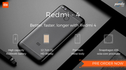 Xiaomi Redmi 4 Mobile now available at Poorvika mobiles
