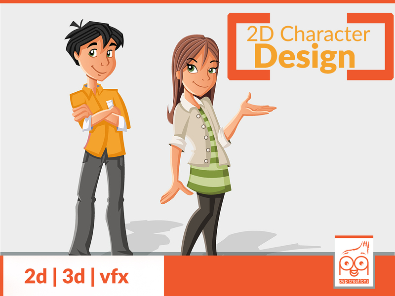 2D Character & Cartoon Animation - Tamil Nadu - Art services, creative  services, design services, video services, Tamil Nadu - 2518472