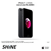  Apple Iphone 7 128GB offers and discounts available at Shine Poorvika