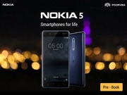 Hurry!! Most awaited Nokia 5 Prebooking at Poorvikamobiles