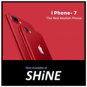 Apple Iphone 7 128GB Red available at Shine Poorvika.