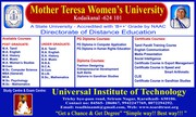 Universal Institute of Technology,  TEARD Trust - Karaikudi.