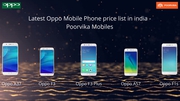 Latest oppo mobile phone price list in india at poorvika mobiles
