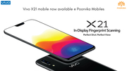 Latest Vivo X21 mobile now avialable @ Poorvika Mobiles