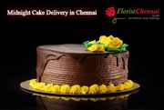 Midnight cake delivery in Chennai - Florist Chennai
