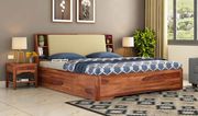 Heavy benefits on wooden queen size beds online at Wooden Street