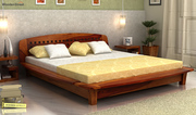 Look at the best platform bed designs - Wooden Street