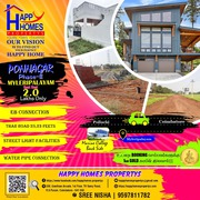 1500 sqft plot rate 700000 Just 1 km from Coimbatore to Pollachi NH ro