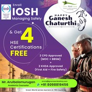 Vinayaka Chathurthi Offer On IOSH Safety Course