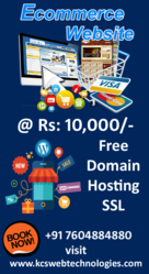 E-Commerce Website @ Rs.10, 000/-only