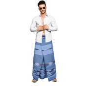 Shop & wear pure cotton lungi on ulama