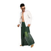 Printed lungi for parties and occasions