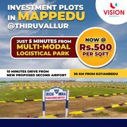 Asia' Second Largest Airport Property Plots in Chennai