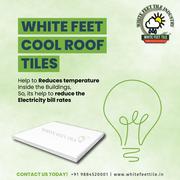 White Feet Cooling Roof Tile