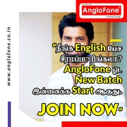 Spoken English Class Near Me In Coimbatore - AngloFone Online English