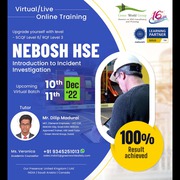 Join NEBOSH Incident investigation course in Delhi ….!!!