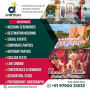 Event Organizers in Chennai- Amirtham Events