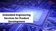 Embedded Engineering Services for Product Development - SolidPro ES