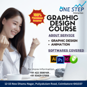 Graphic Design Training at Onestep Enterprises with 100% Placement