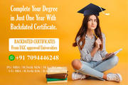 Complete Your Degree in Just One Year With Backdated Certificate.