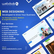 Web Designing Company in Chennai                                     