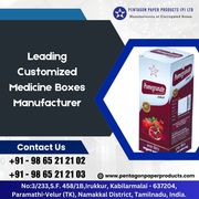 Best Customized Medicine Box Manufacturer in Namakkal