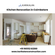 Kitchen Renovation in Coimbatore | Open Kitchen Design Coimbatore