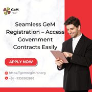 Seamless GeM Registration – Access Government Contracts Easily