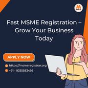 Fast MSME Registration – Grow Your Business Today