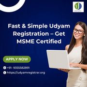 Fast & Simple Udyam Registration – Get MSME Certified