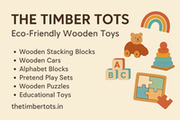 handcrafted,  eco-friendly wooden toys